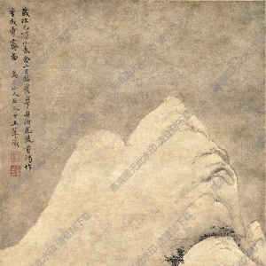 王翚 仿李成雪霽圖 國(guó)畫(huà)高清大圖下載