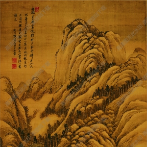 王翚超高清《四季山水》國畫百度云網(wǎng)盤下載