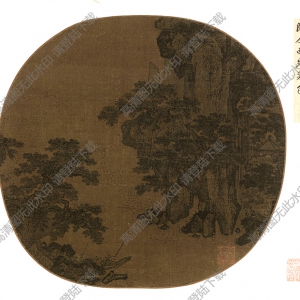 關(guān)仝超高清《西巖暮色圖》國(guó)畫(huà)百度云網(wǎng)盤(pán)下載