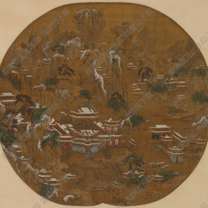 李思訓(xùn)超高清《京畿瑞雪圖》國(guó)畫(huà)百度云網(wǎng)盤(pán)下載