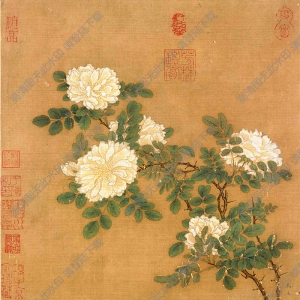 馬遠(yuǎn)《白薔薇圖》超高清國(guó)畫(huà)百度云網(wǎng)盤(pán)下載