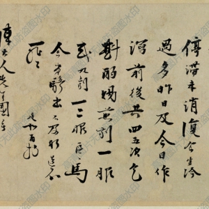 徐邦達(dá)藏 高清書(shū)法《飲食帖》百度云網(wǎng)盤(pán)下載