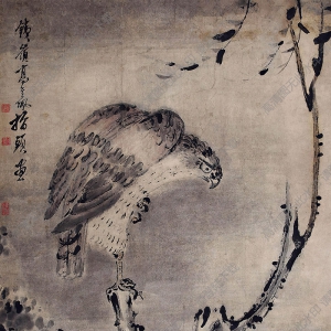 高其佩國(guó)畫(huà) 鷹 高清大圖下載