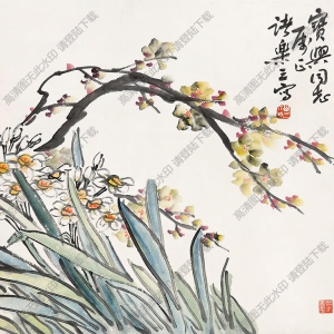 諸樂(lè)三國(guó)畫(huà) 花卉 高清大圖下載