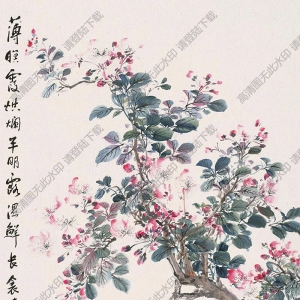 顏伯龍國(guó)畫(huà) 花鳥(niǎo) (1) 高清大圖下載