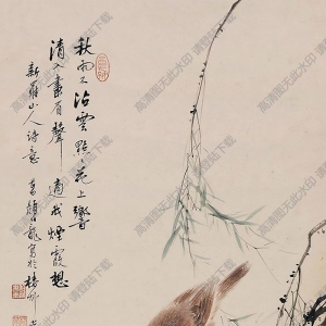 顏伯龍國(guó)畫(huà) 花鳥(niǎo) (4) 高清大圖下載