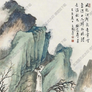 張石園國(guó)畫(huà) 山水 (3) 高清大圖下載