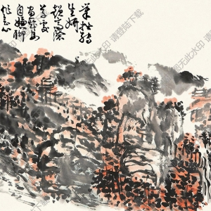 余任天作品 萬(wàn)山紅遍 高清大圖下載