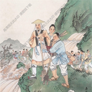 任率英國(guó)畫(huà) 大禹治水 高清大圖下載